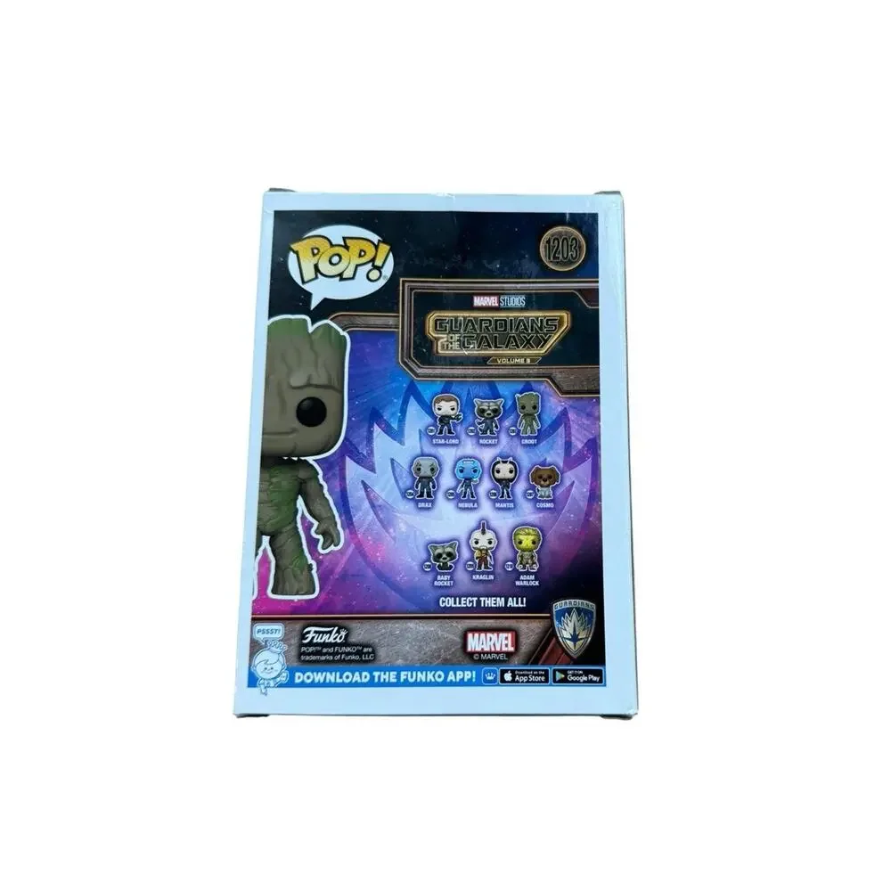 Funko Pop Marvel Groot #1203 Guardians Galaxy Vol 3 Vinyl Bobblehead